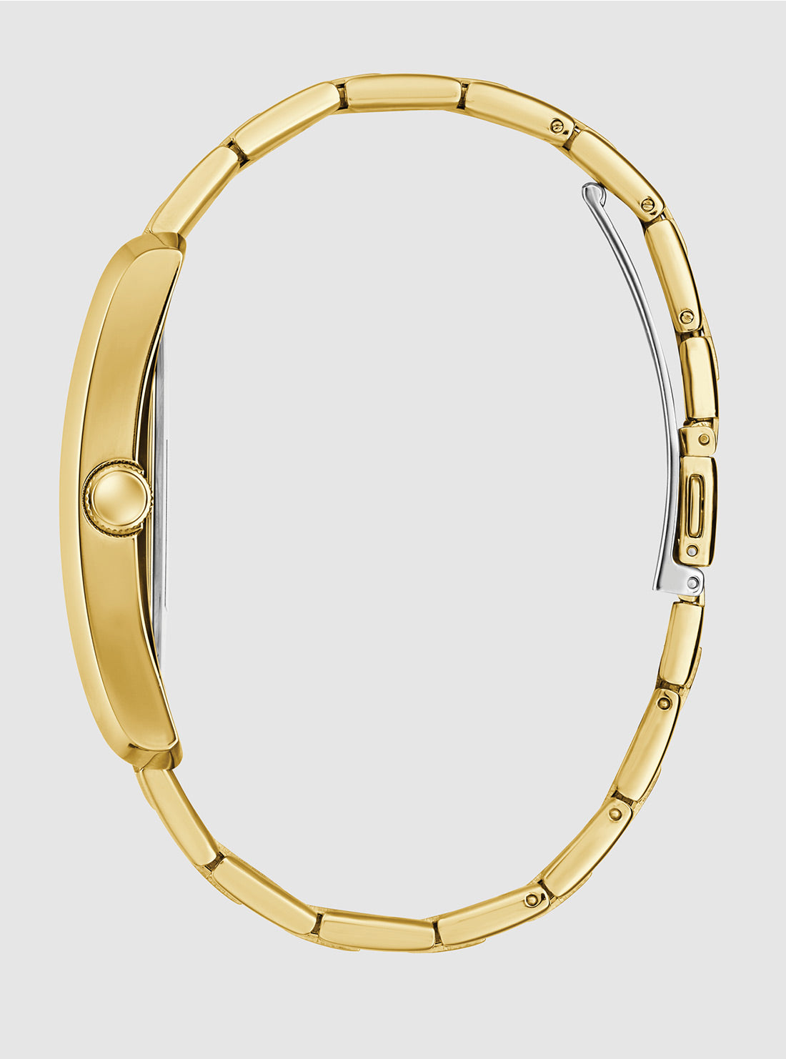 GUESS Accessories Gold Clyde Watch GW0896G2 Side View