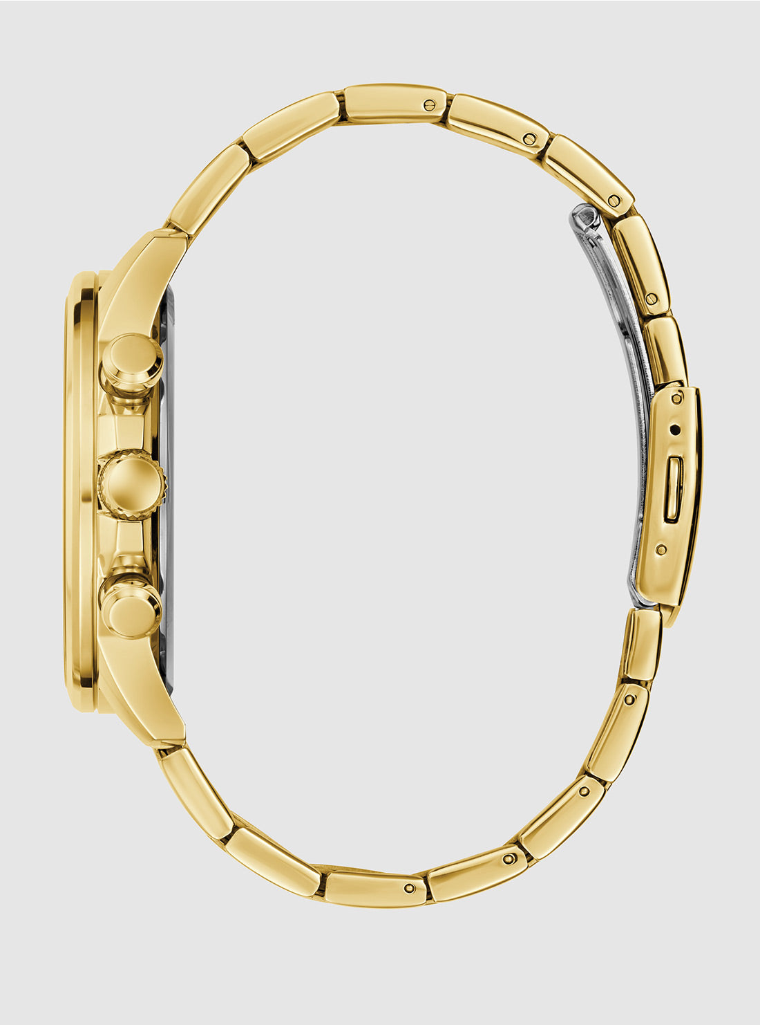 Gold Black Dial Walker Watch