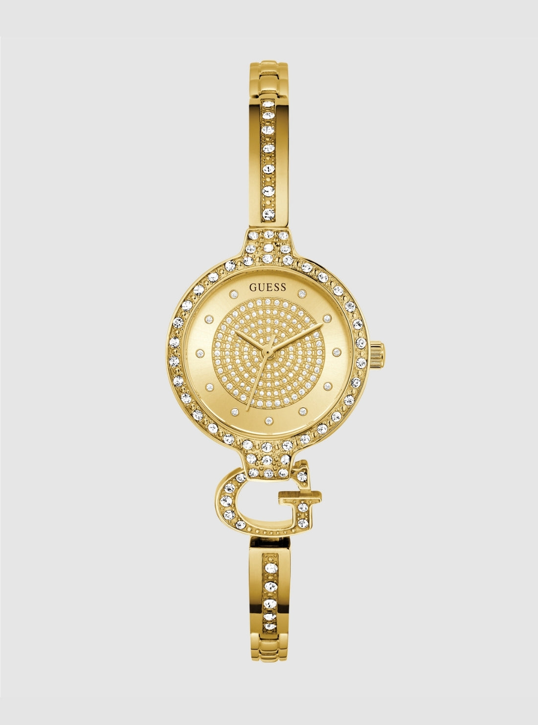 GUESS Accessories Gold Giselle Glitz Watch GW0929L2 Front View