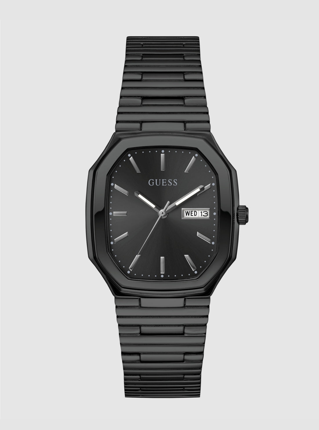 GUESS Accessories Black Oliver Watch GW0978G4 Front View