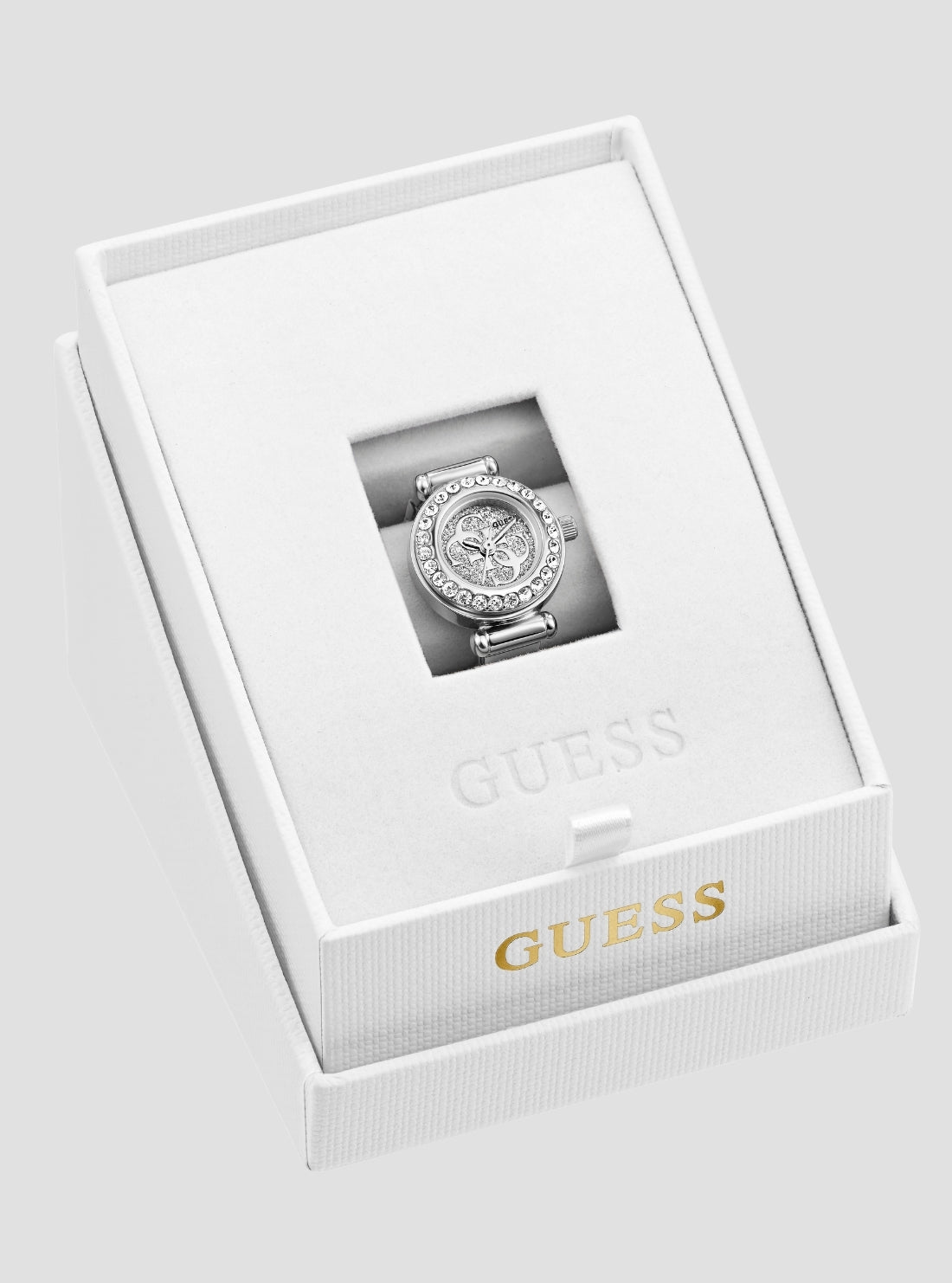 GUESS Accessories Silver Anna Watch GW1022L1 Detail View