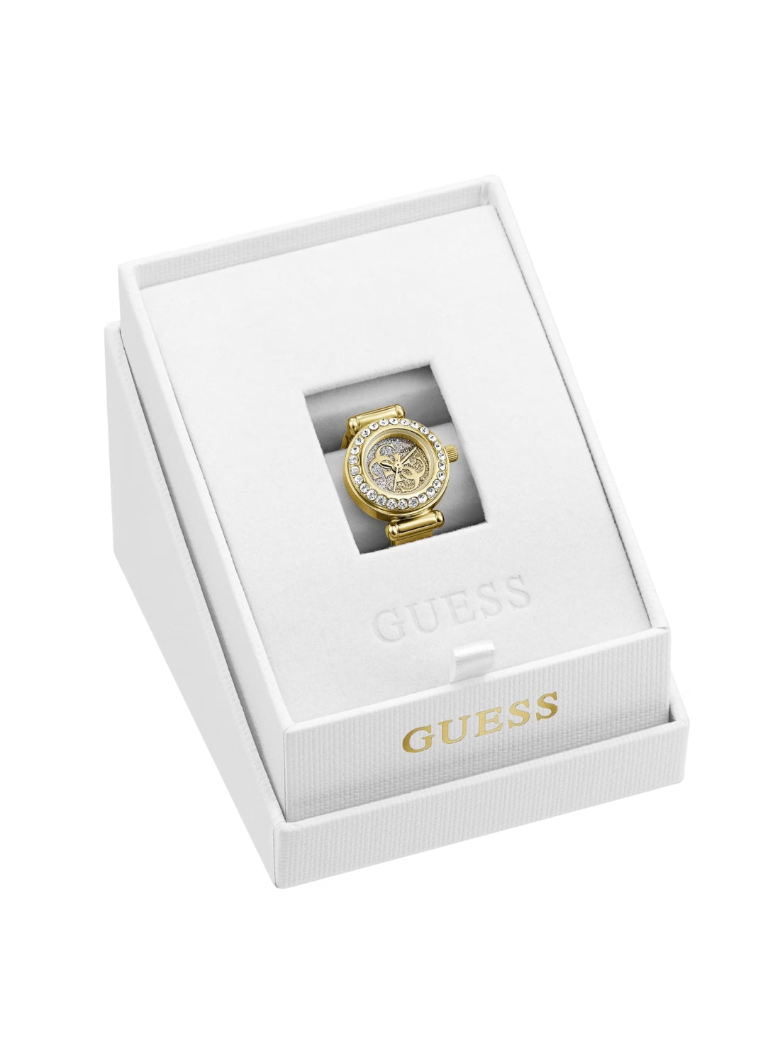 GUESS Accessories Gold Anna Analog Ring GW1022L2 Detail View
