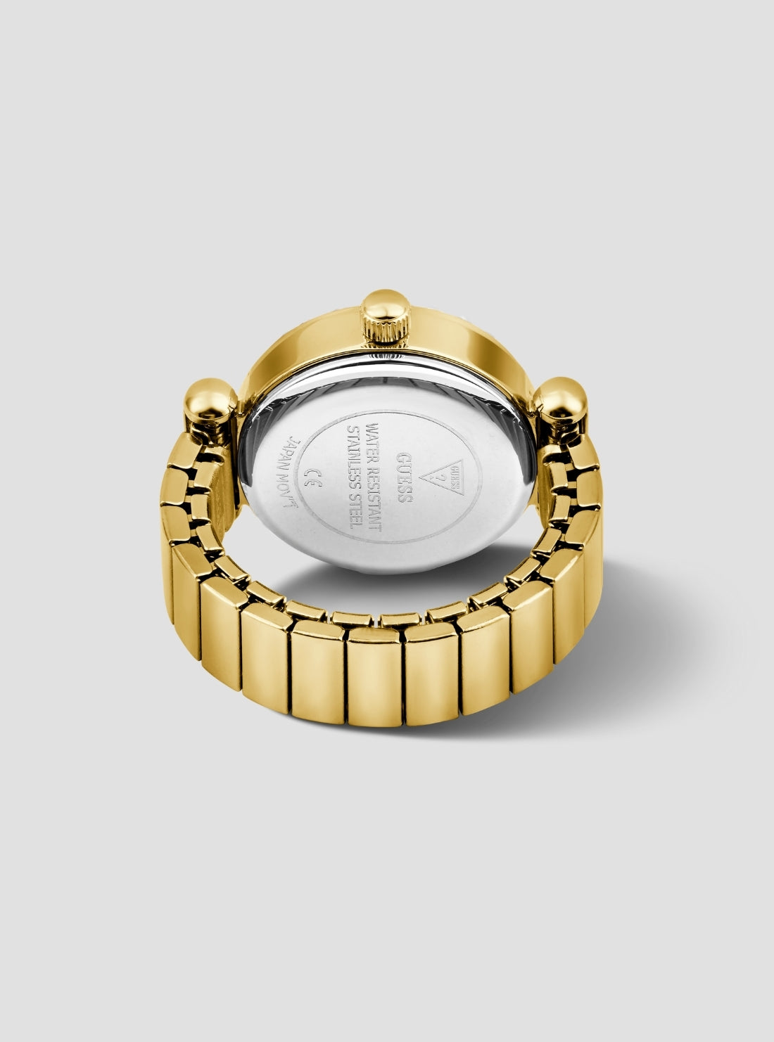 GUESS Accessories Gold Anna Analog Ring GW1022L2 Back View