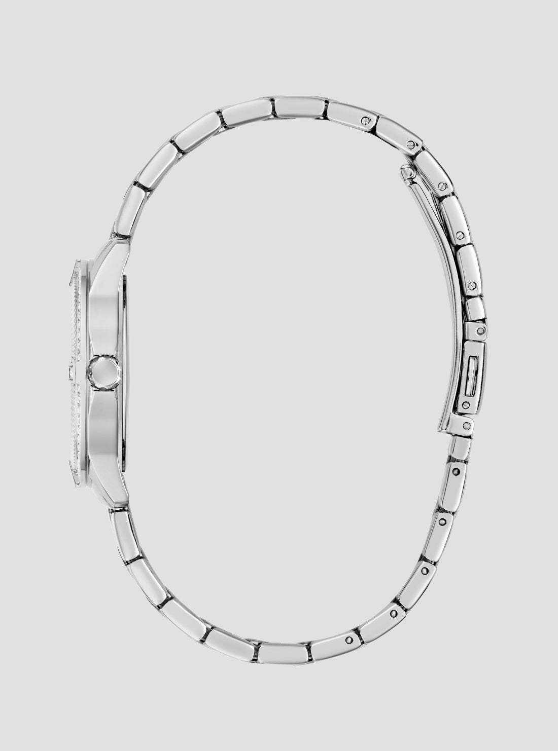 GUESS Accessories Silver Colette Watch GW1027L1 Side View
