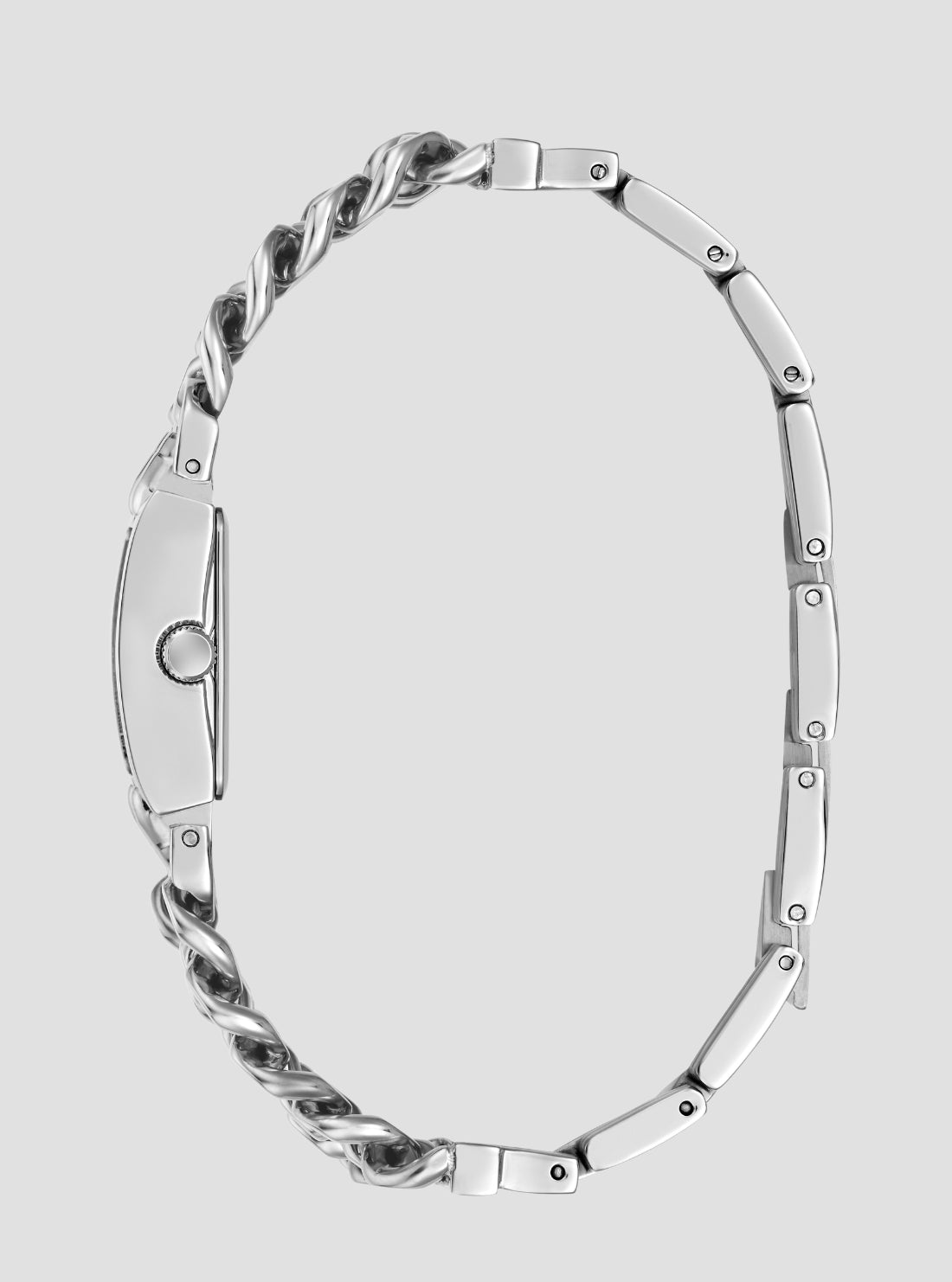 GUESS Accessories Silver Micro Mod Watch GW1112L1 Side View2