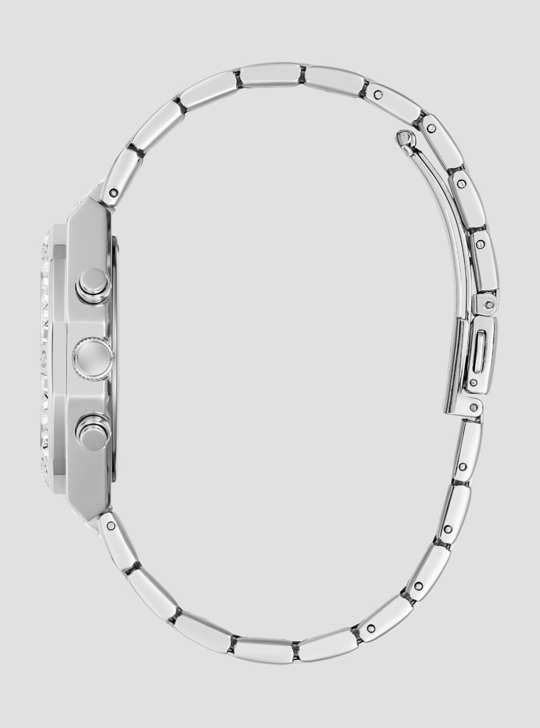 GUESS Accessories Silver Selina Multifunction Watch GW1116L1 Side View