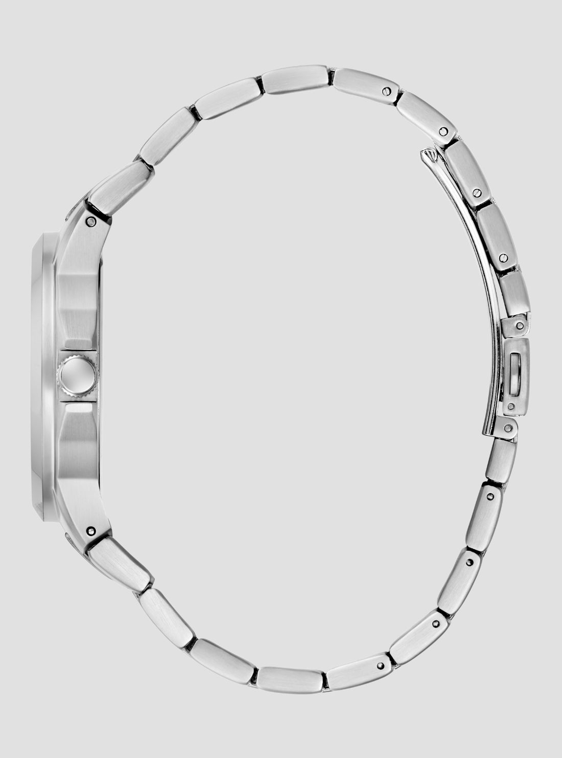 GUESS Accessories Silver Archie Blue Dial Watch GW1121G1 Side View1