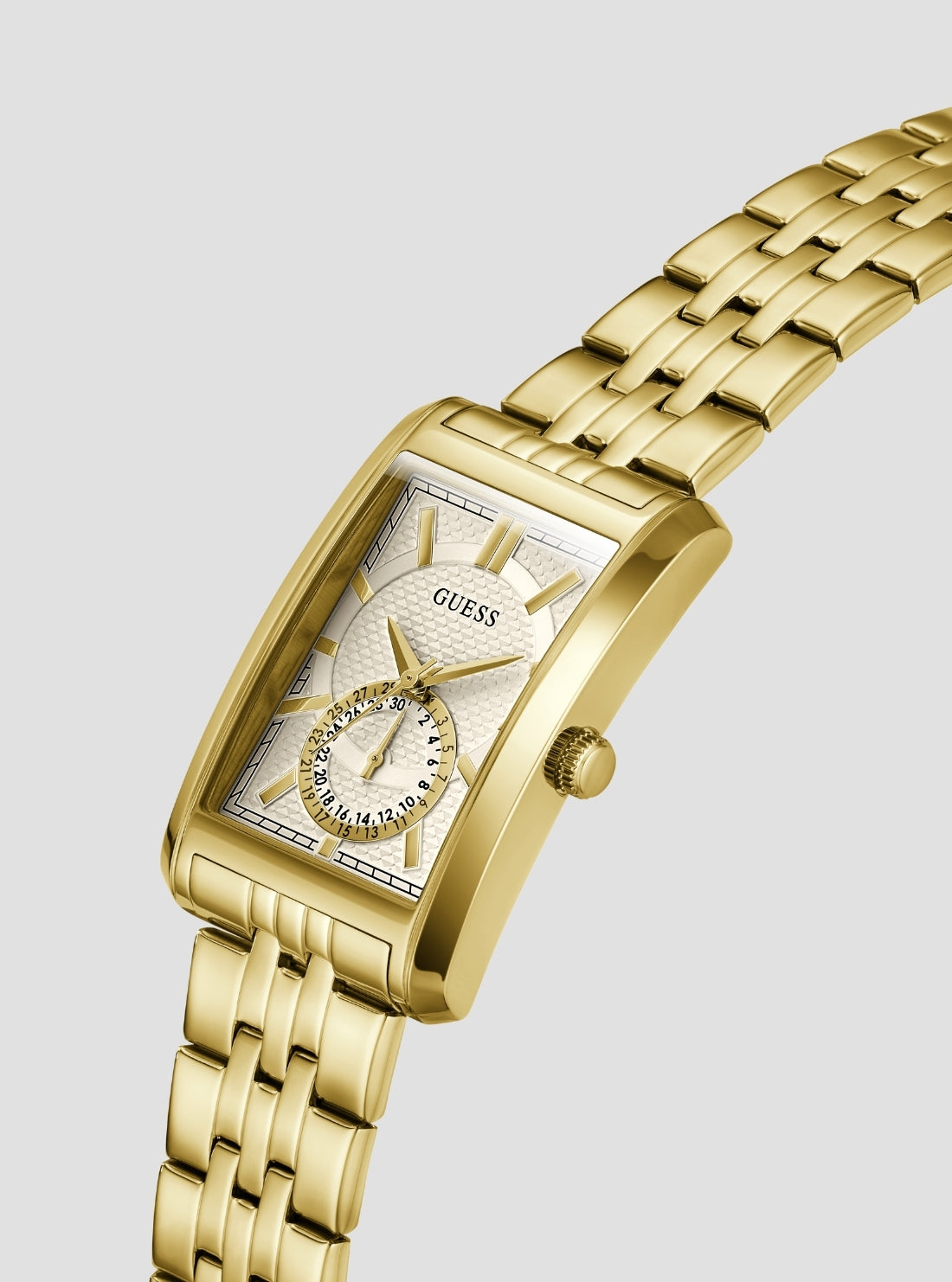 GUESS Accessories Gold Hugh Watch GW1125G2 Side View