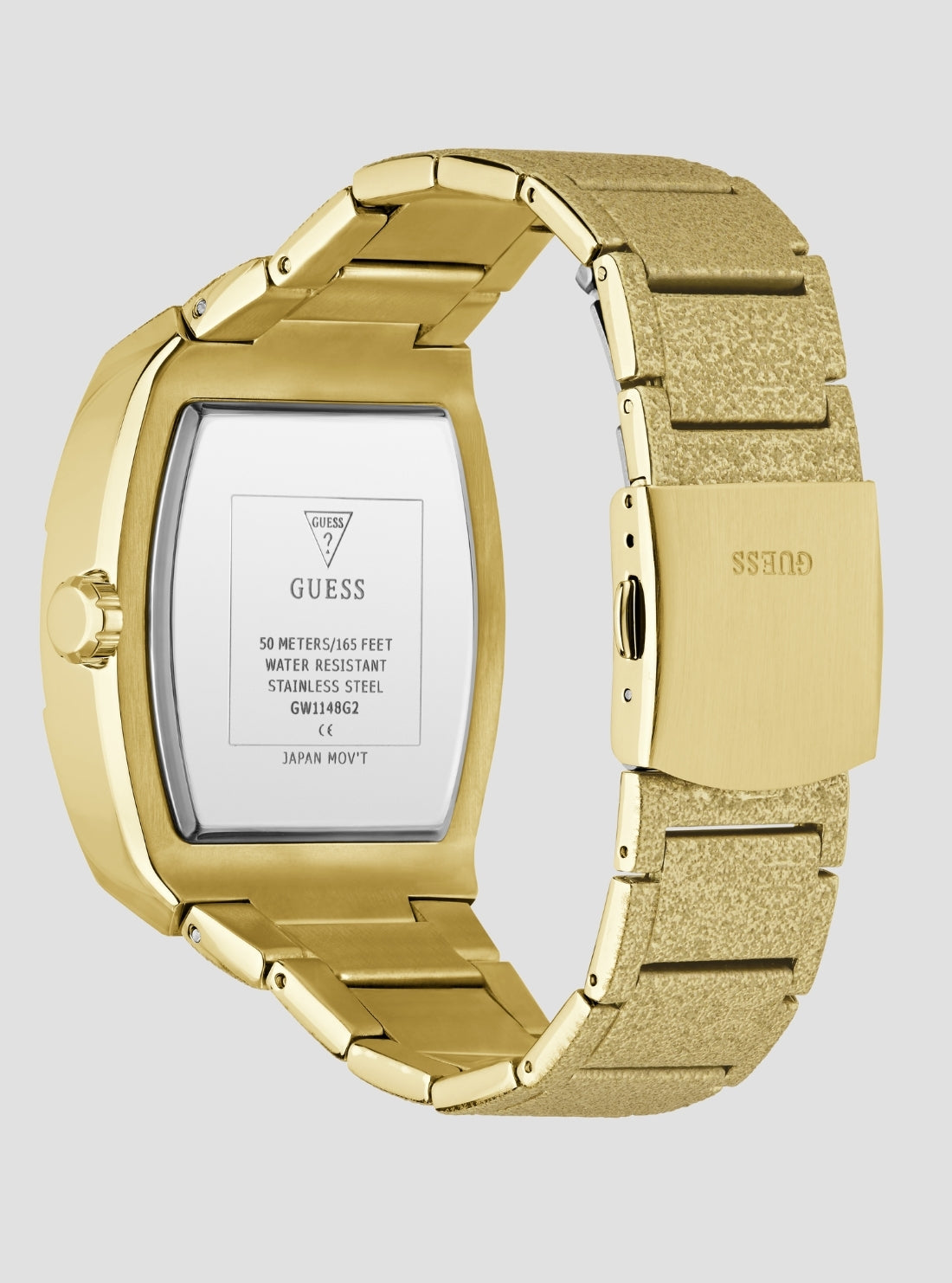 GUESS Accessories Gold Phoenix Frost Watch GW1148G2 Back View