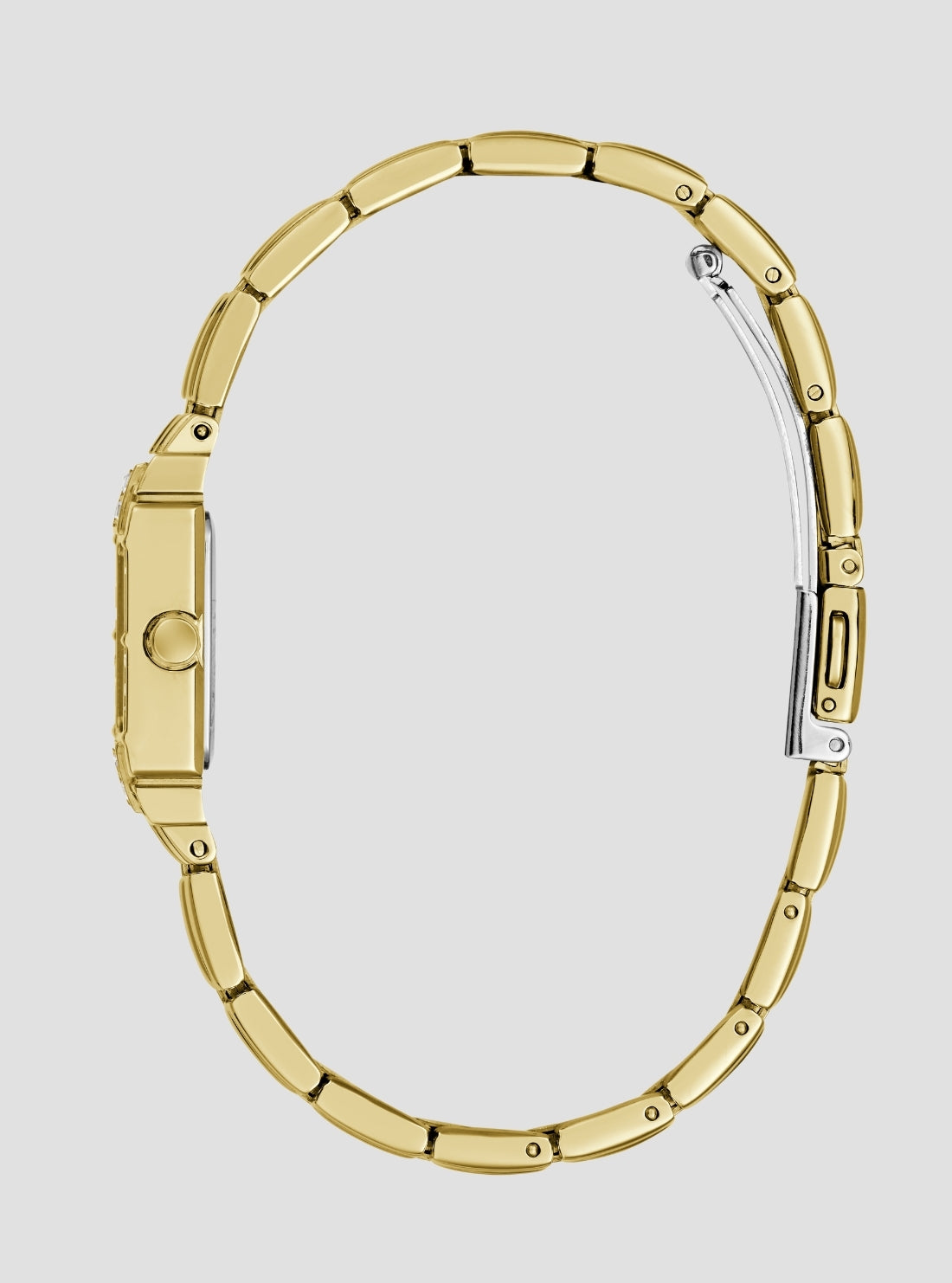 GUESS Accessories Gold Taylor Crystal Watch GW1157L2 Side View
