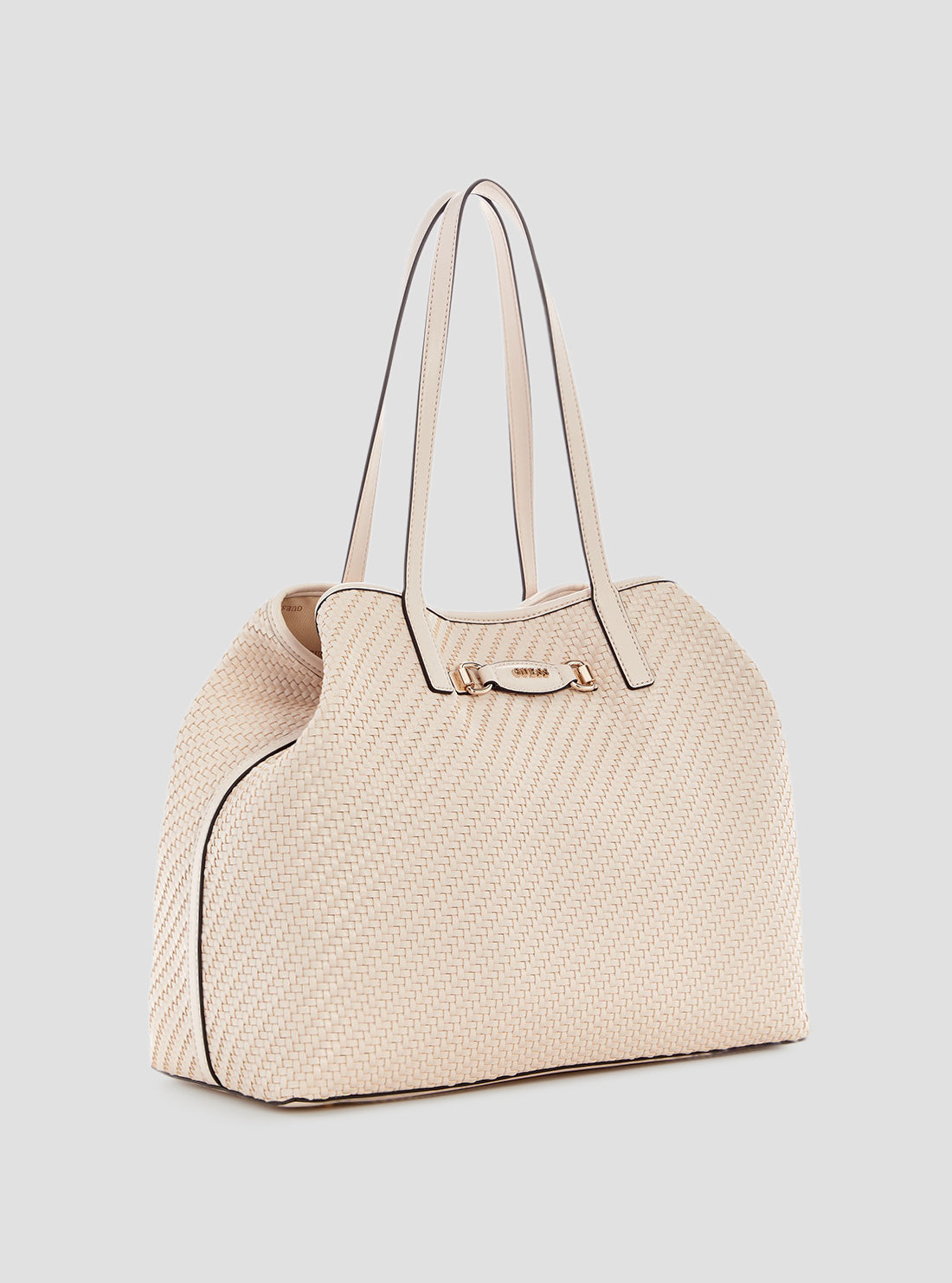 Beige Vikky 2 Tote Bag