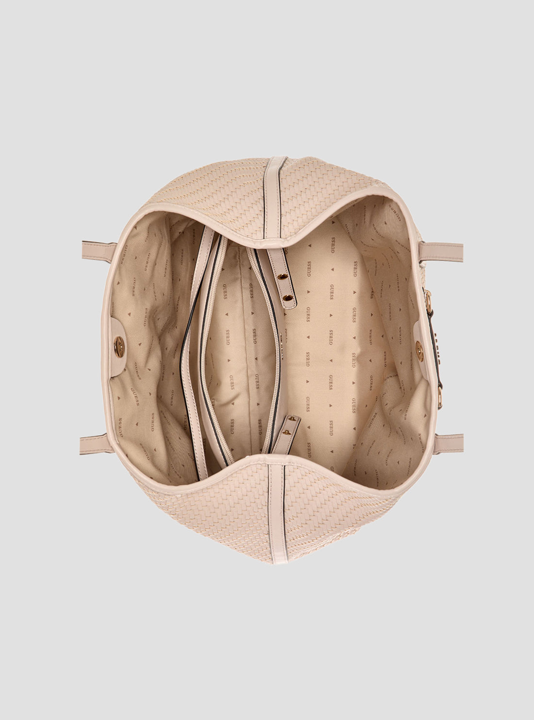 Beige Vikky 2 Tote Bag
