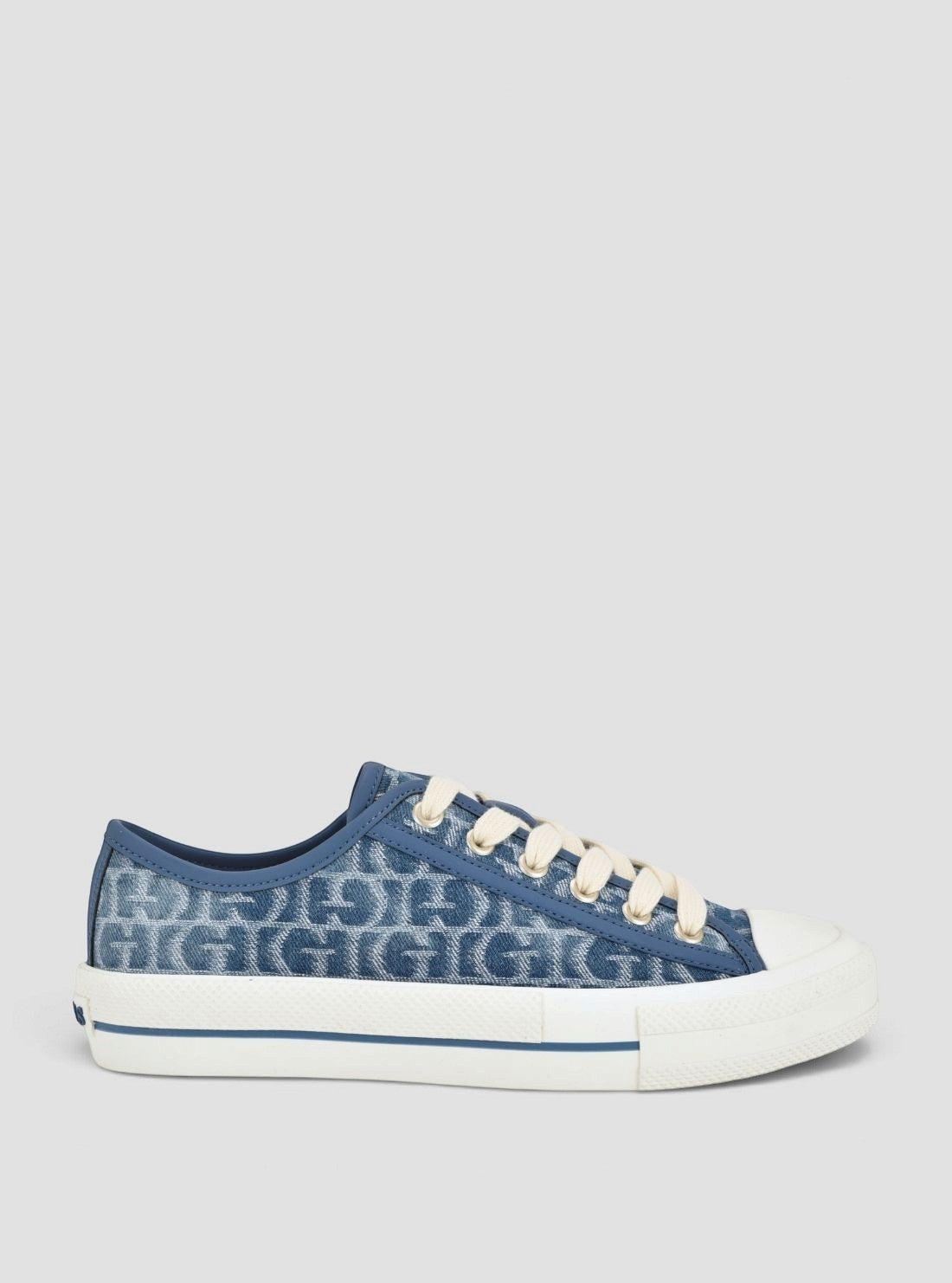 GUESS Footwear Medium Blue Carey Sneakers CAREY3 Side View1