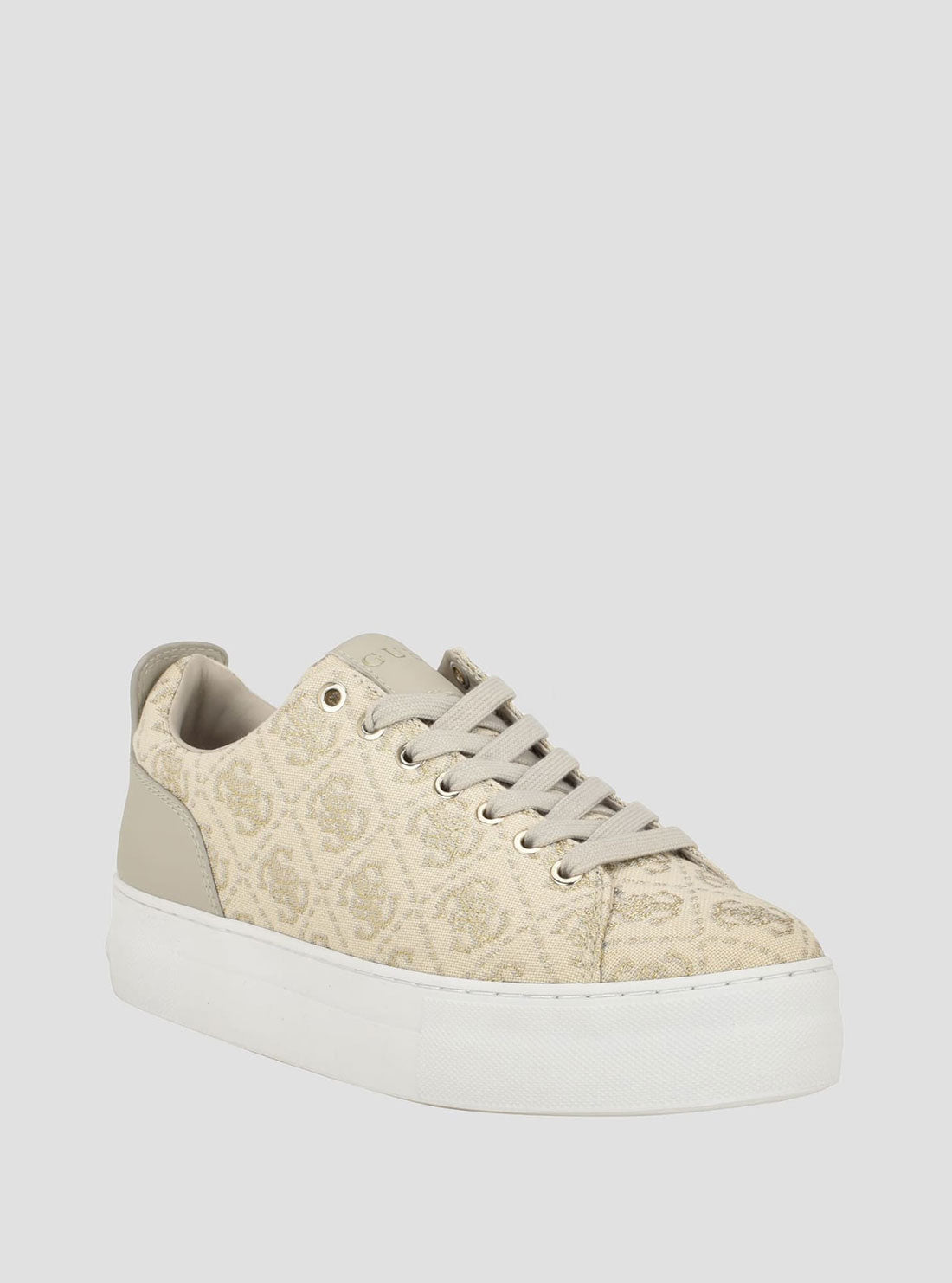 GUESS Gold Logo Giaa Low-Top Sneakers front view