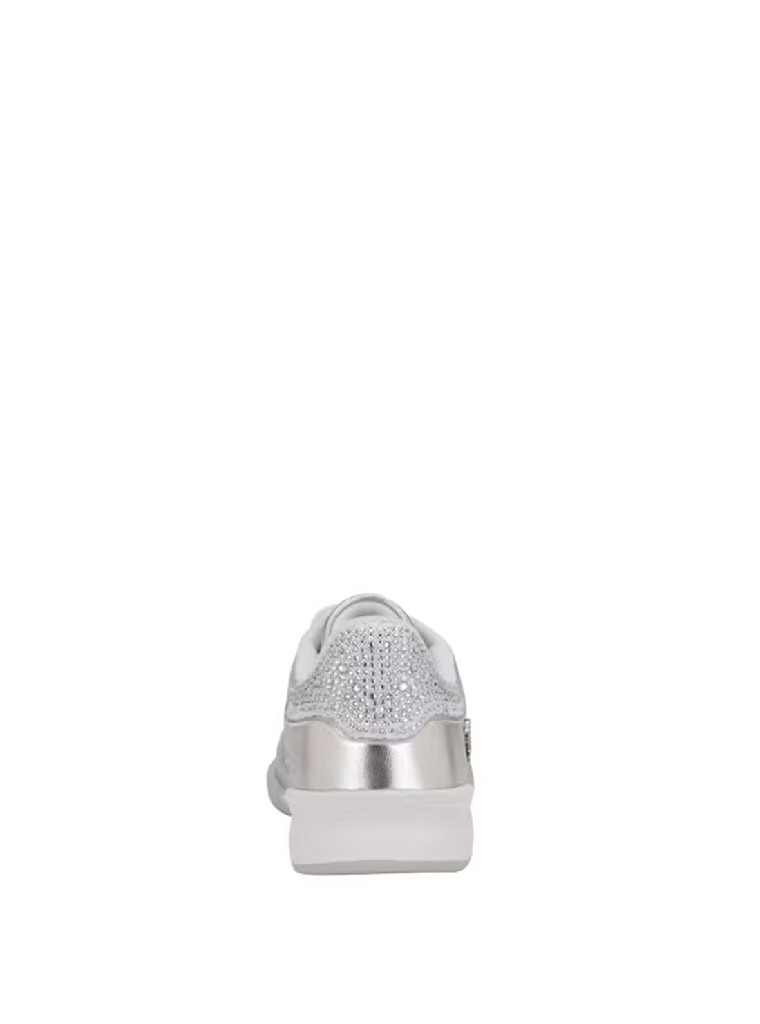 Silver Pritie Low-Top Sneakers