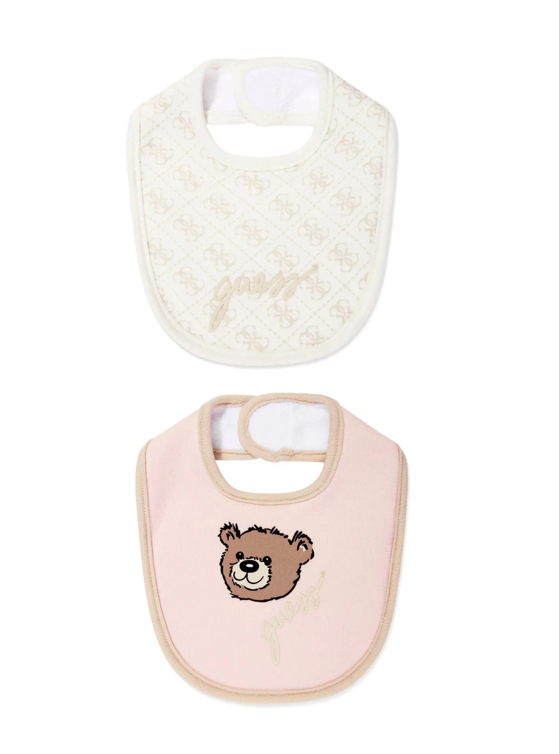 GUESS Kids Multi 2-Piece Bib Set H5YW17KA6W1  Front View2