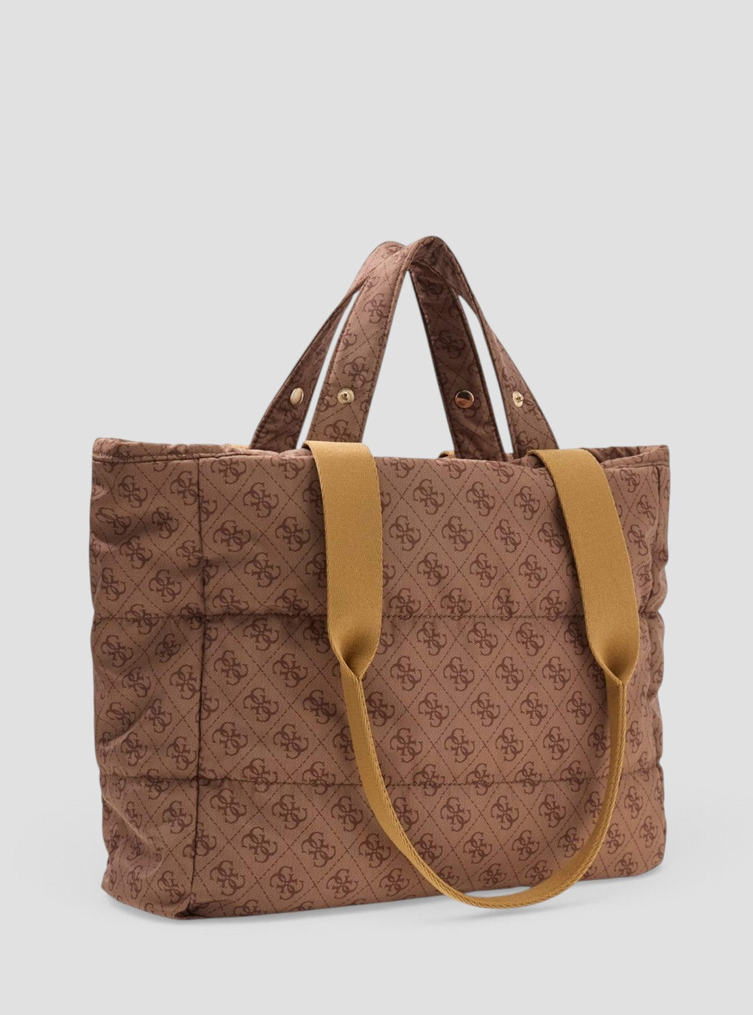 GUESS Kids Beige Blanco 4G Diaper Bag H6YZ20W2776 Back Side View