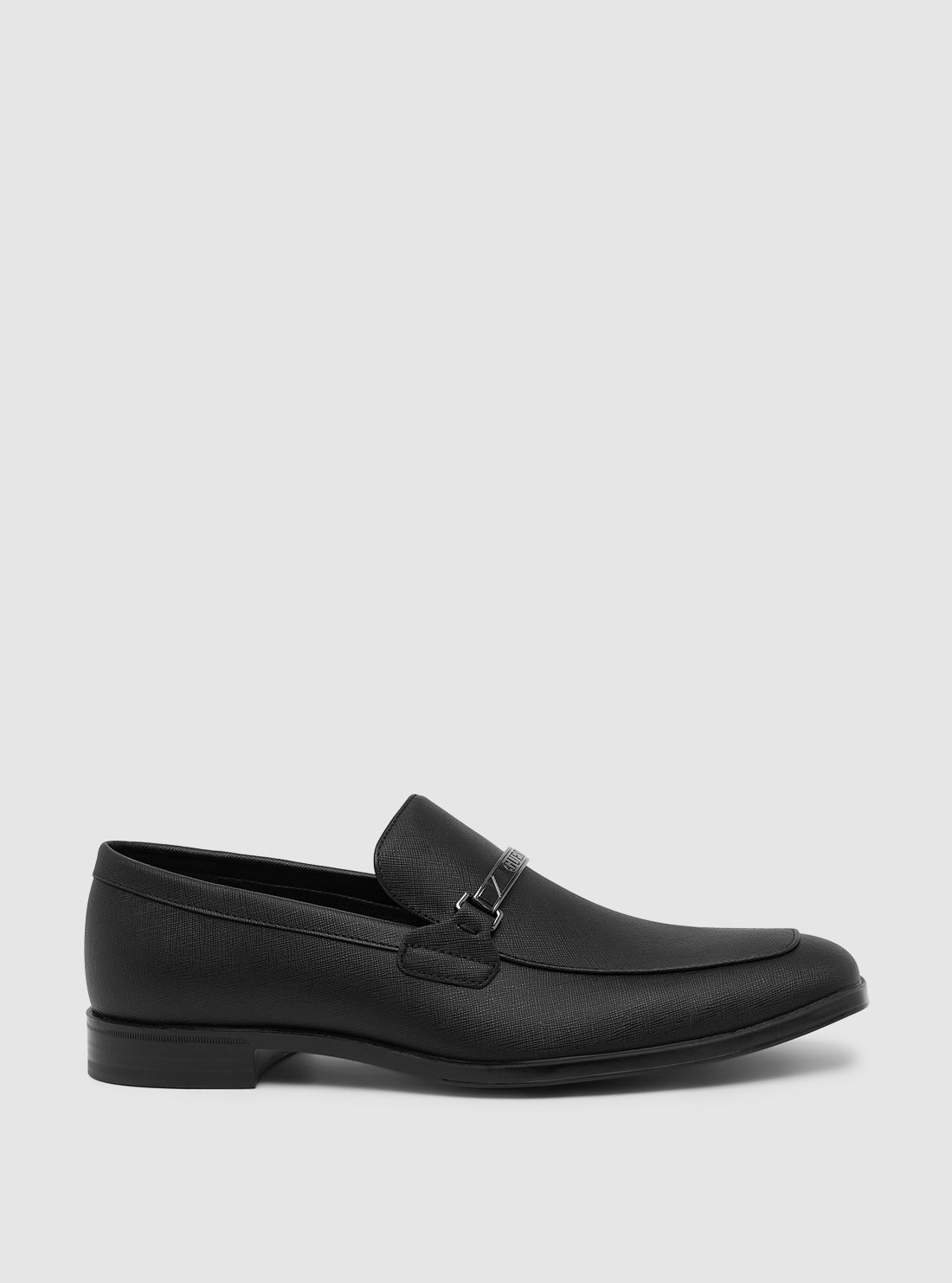 GUESS Mens Footwear Black Handy Loafers HANDY Side View