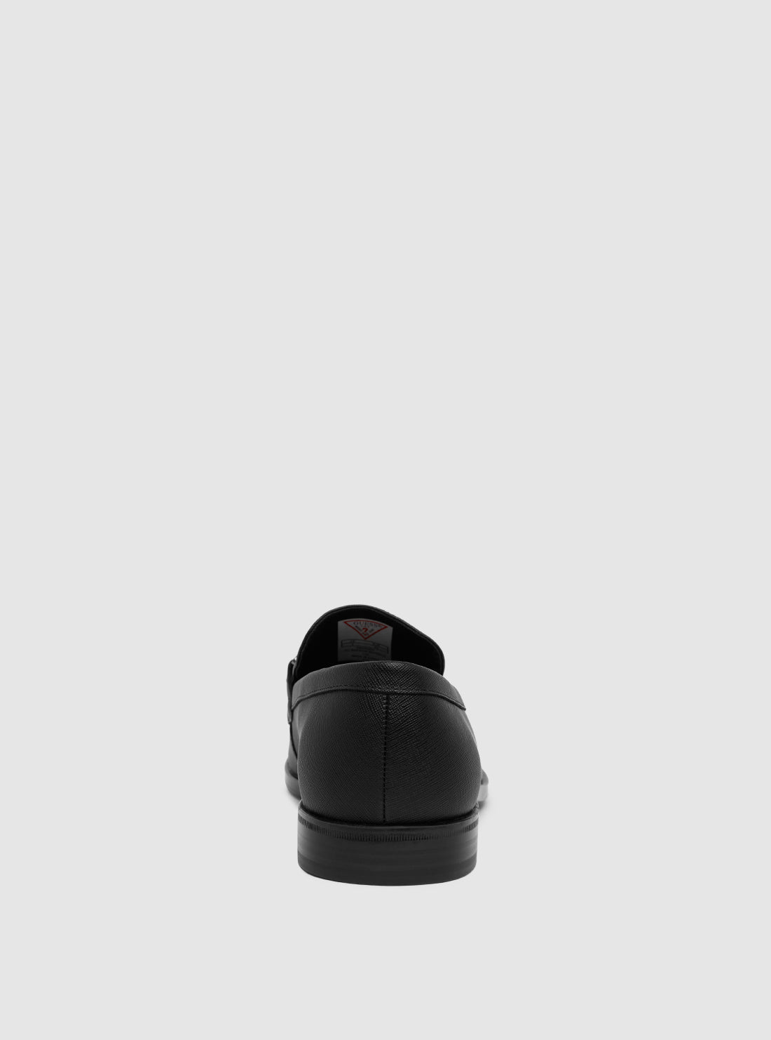GUESS Mens Footwear Black Handy Loafers HANDY Back View