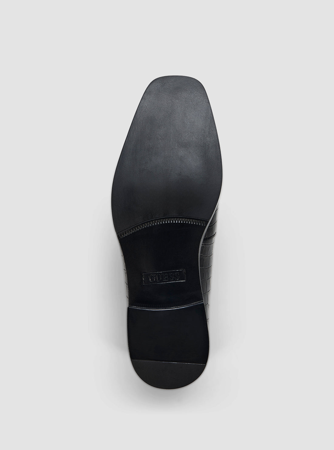 GUESS Mens Black Haren Loafers HAREN Bottom View