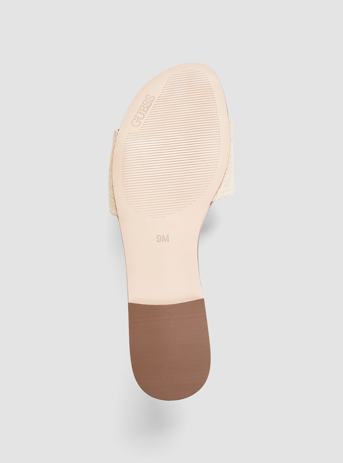 GUESS Footwear Beige Harino Slides HARINO Bottom View