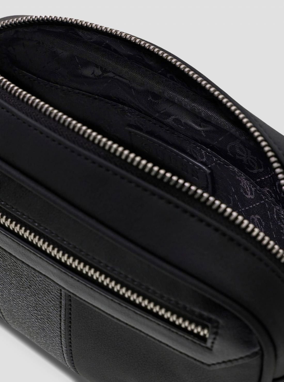 GUESS Accessories Black Sydney Camera Bag HMSYSYP6429 Inside View