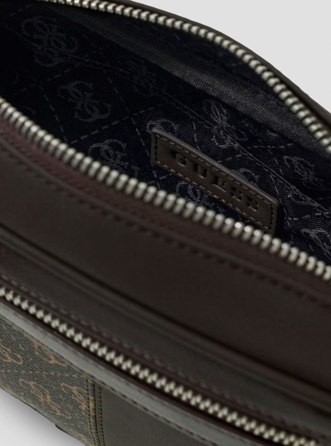 GUESS Mens Brown Sydney Camera Bag HMSYSYP6429 Detail View