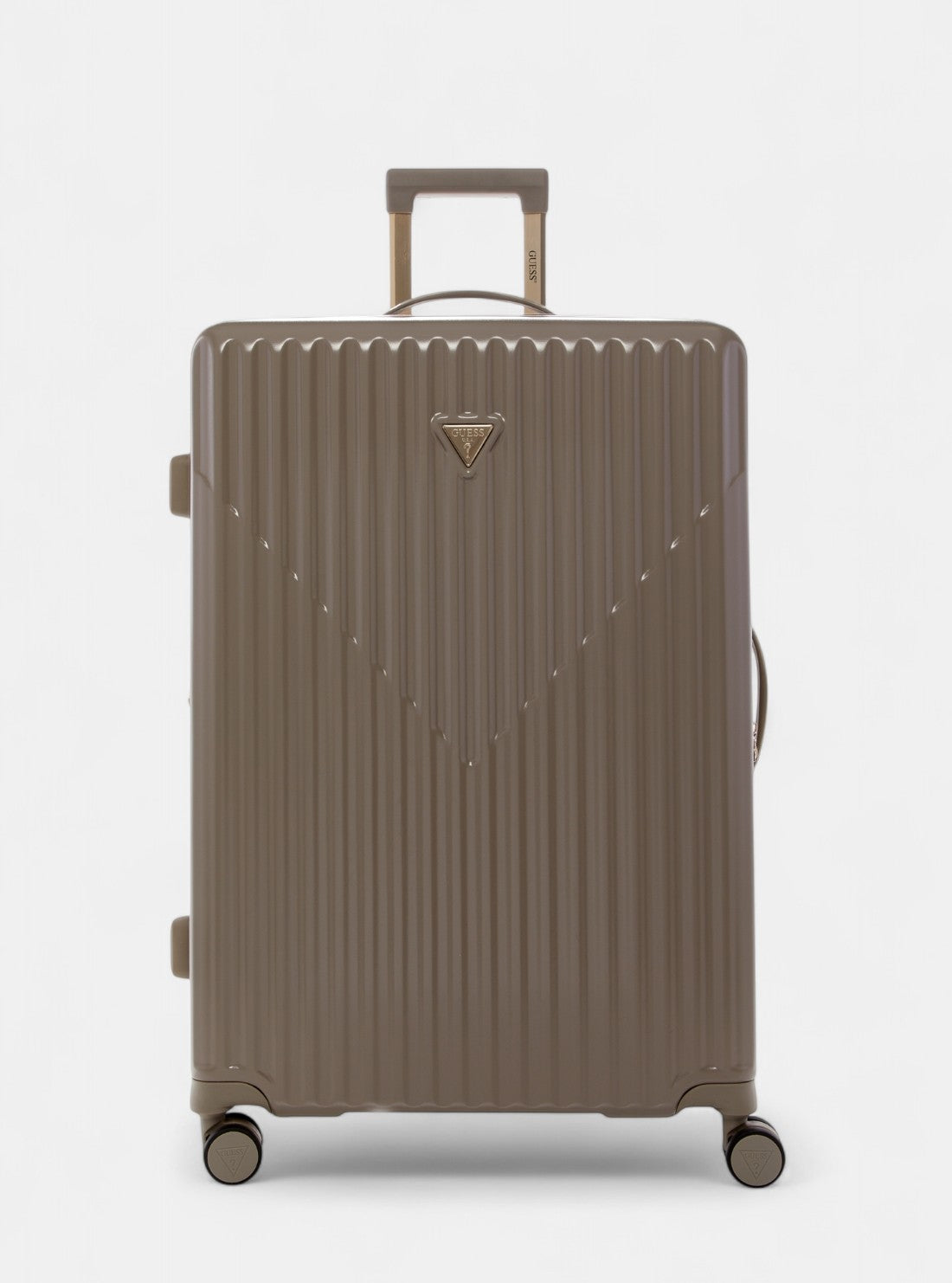 GUESS Womens Brown Centennial 71cm Suitcase HN9675988 Front View