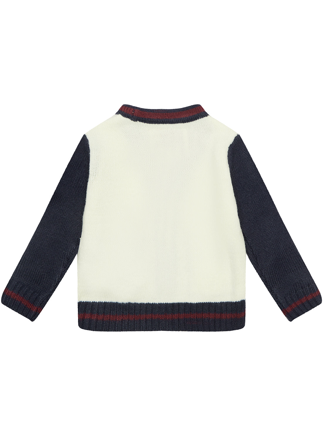 White Long Sleeve Cardigan (2-7)