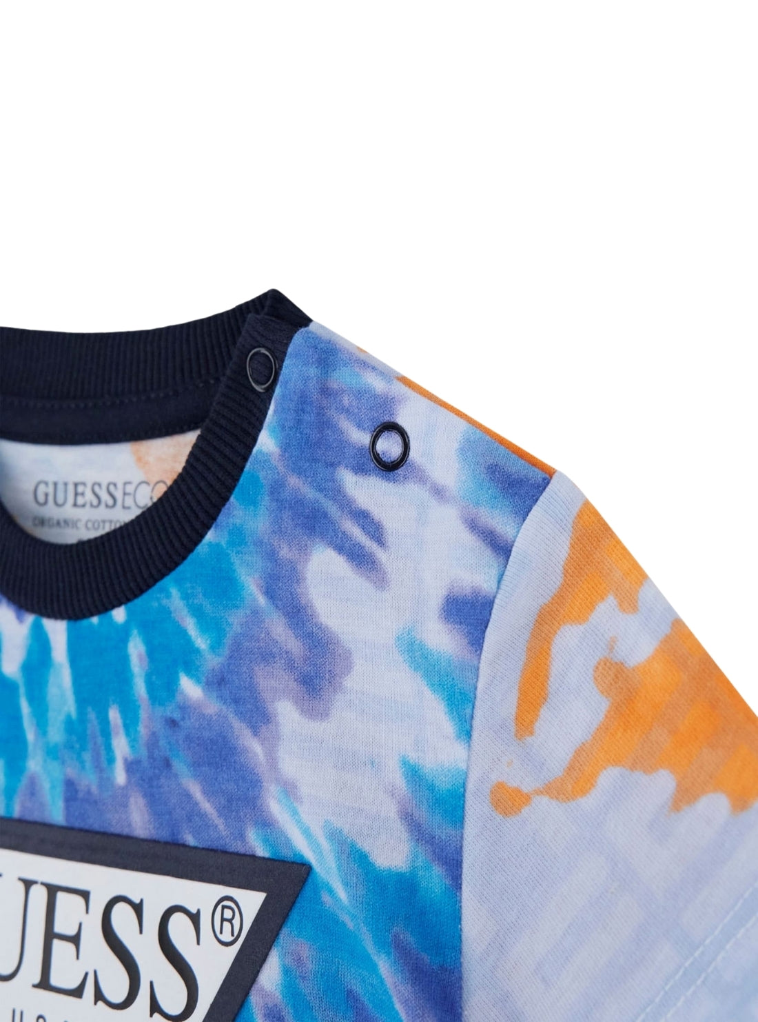 GUESS Womens Blue two-piece GUESS Kids Set (3-24m) I5GG01K8HM4 Detail View_3