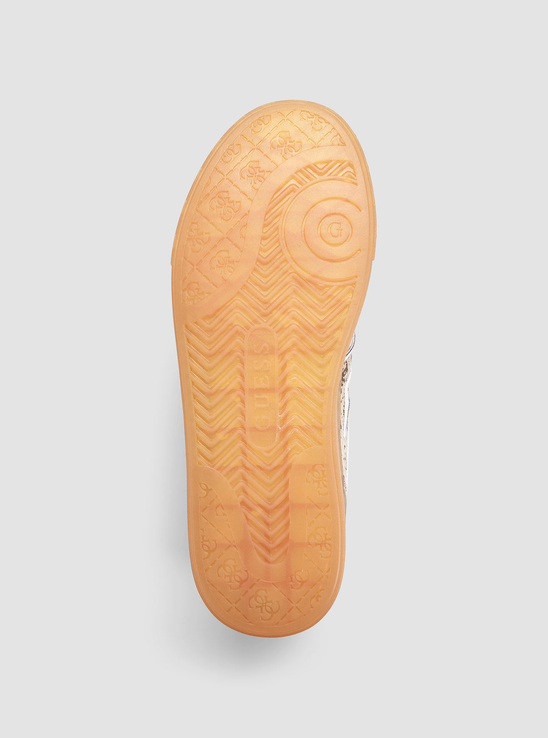 GUESS Footwear Brown Inart Sneakers INART7 Bottom View