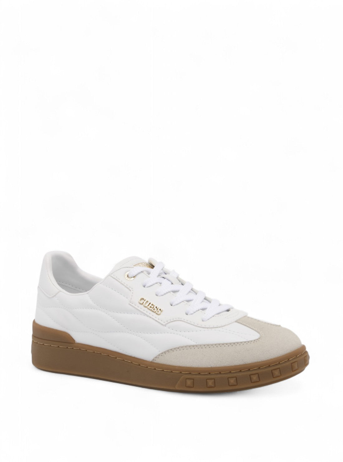White Iquilt Low-Top Sneaker