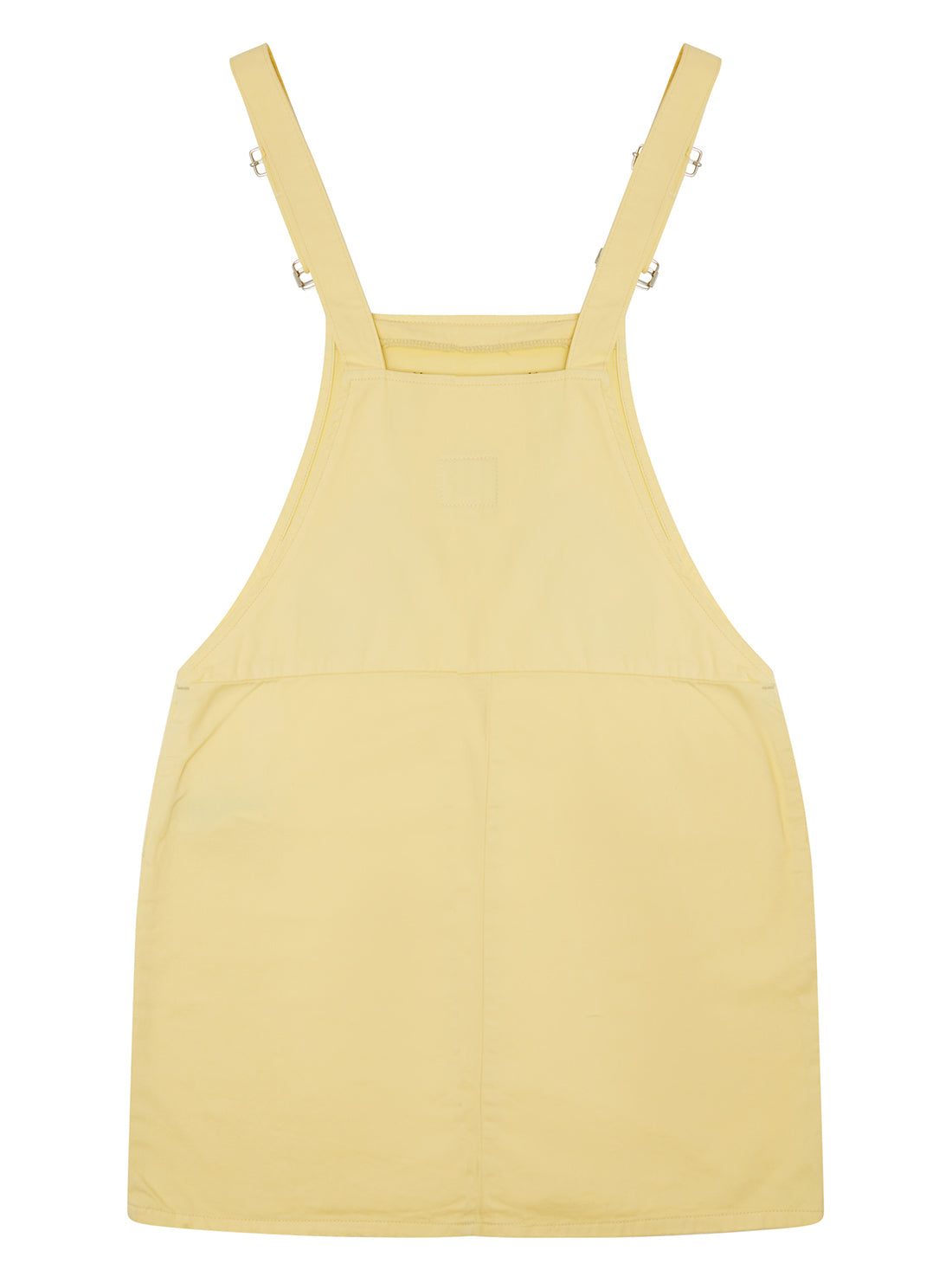 Yellow Overalls with Skirt (7-16) | GUESS kids | back view