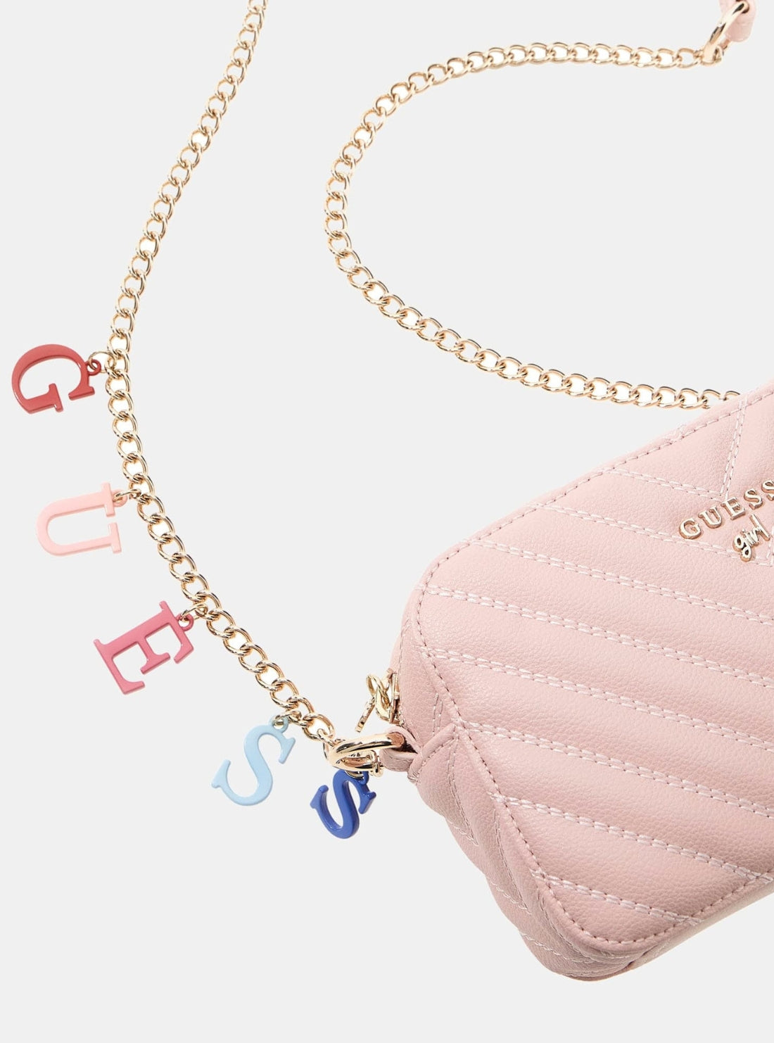 GUESS Kids Pink Camera Bag J4GZ23WFZL0 Detail View
