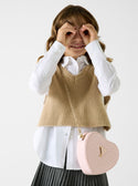 GUESS Kids Pink Heart Bag J5BZ12WGT10 Model View