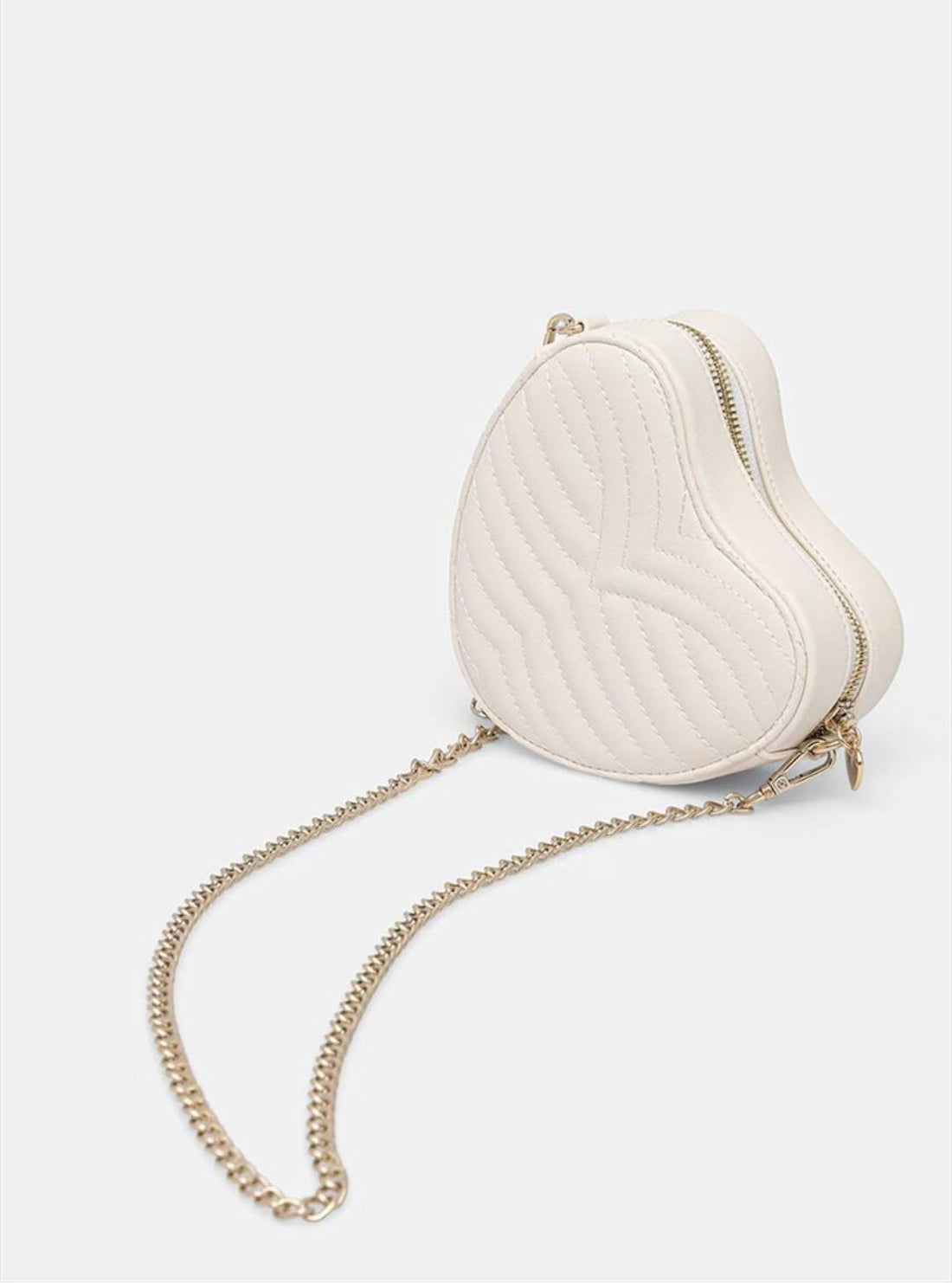 GUESS Kids White Heart Bag J5BZ12WGT10 Back View