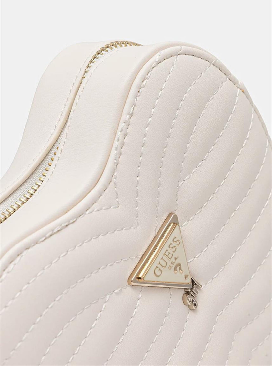 GUESS Kids White Heart Bag J5BZ12WGT10 Detail View