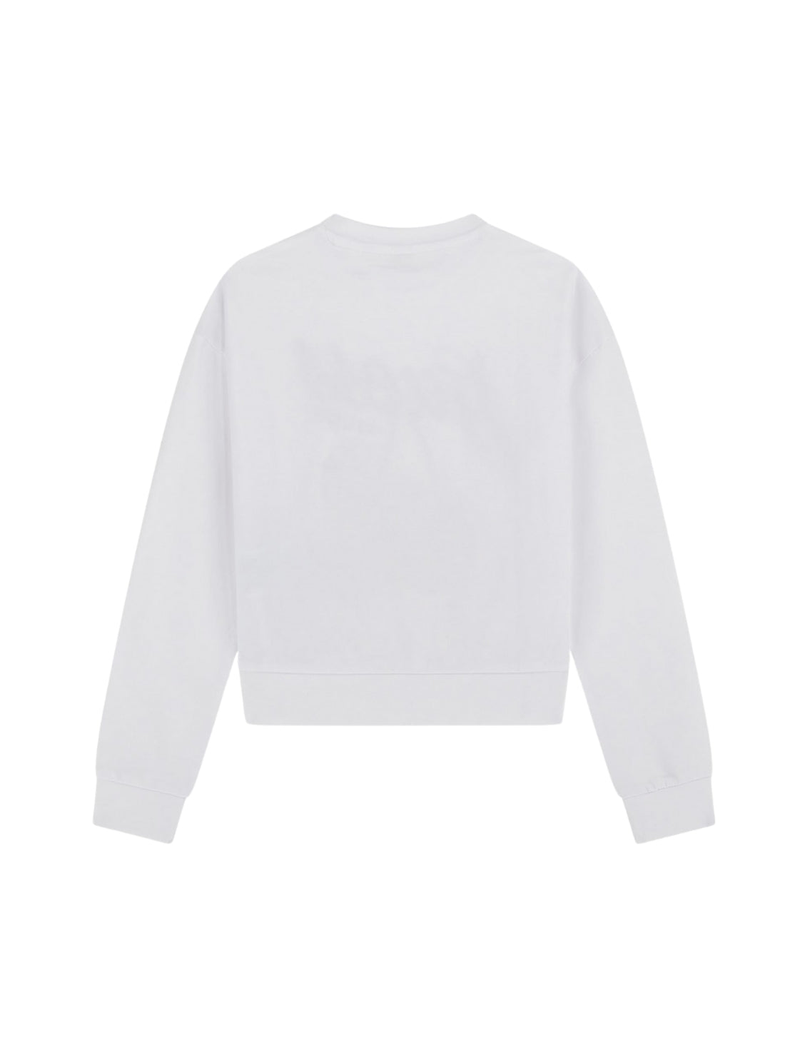 GUESS Kids White Long Sleeve Active Sweatshirt (7-16) Back View