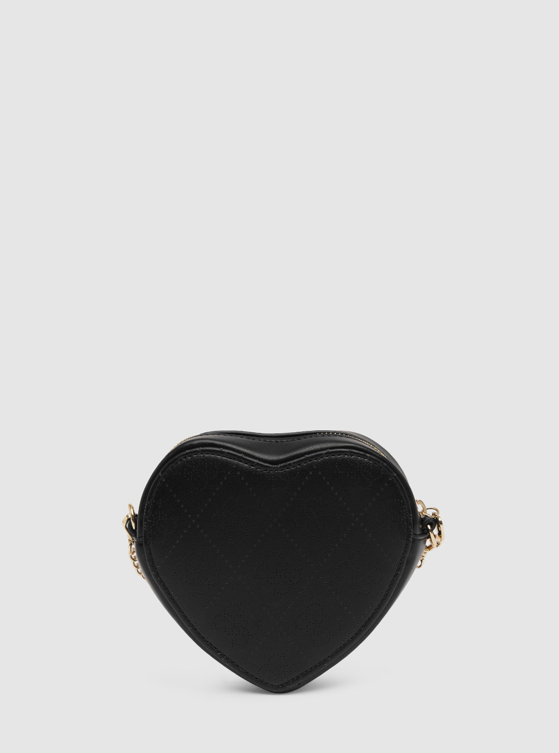 GUESS Kids Black Heart Crossbody Bag J5GZ29WGT10 Back View