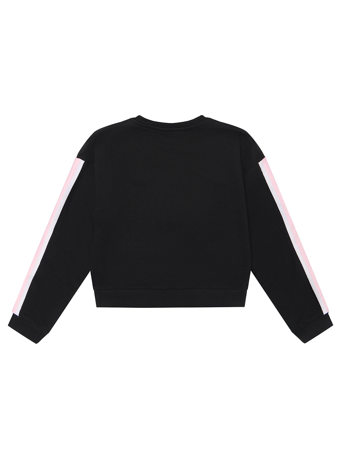 Black Long Sleeve Active Top (7–16)