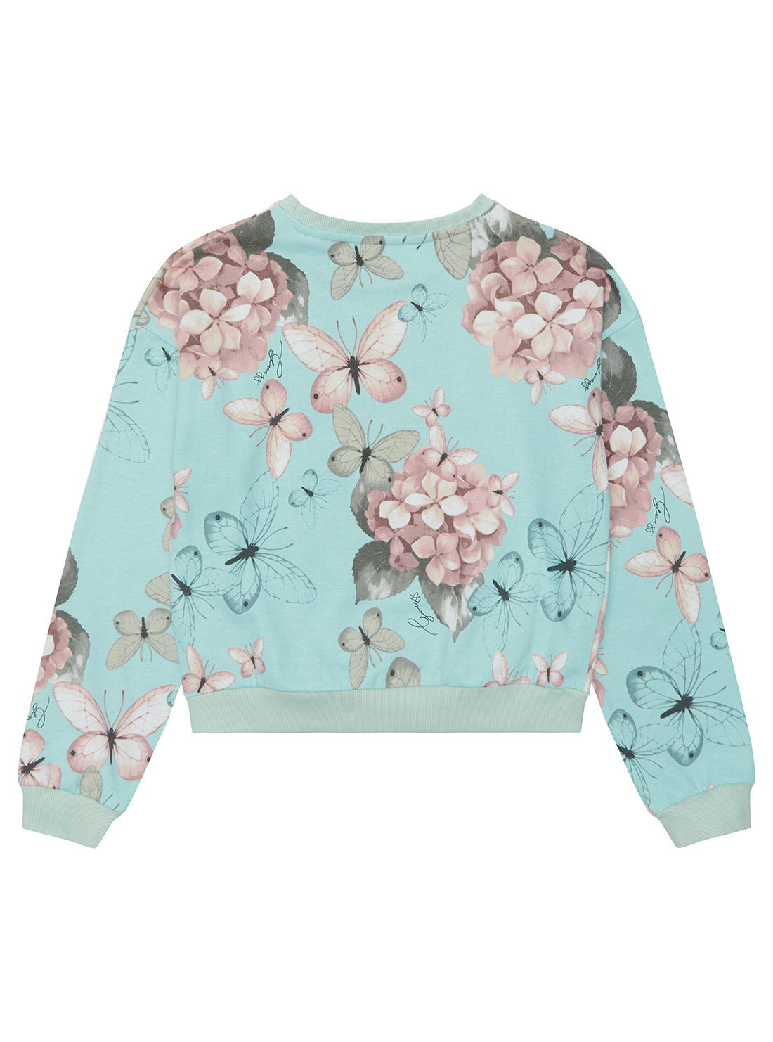 Blue Long Sleeve Active Top (7-16)