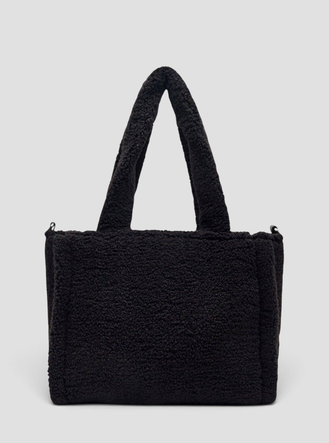 GUESS Kids Black Teddy Tote Bag J6BZ19W4024 Back View
