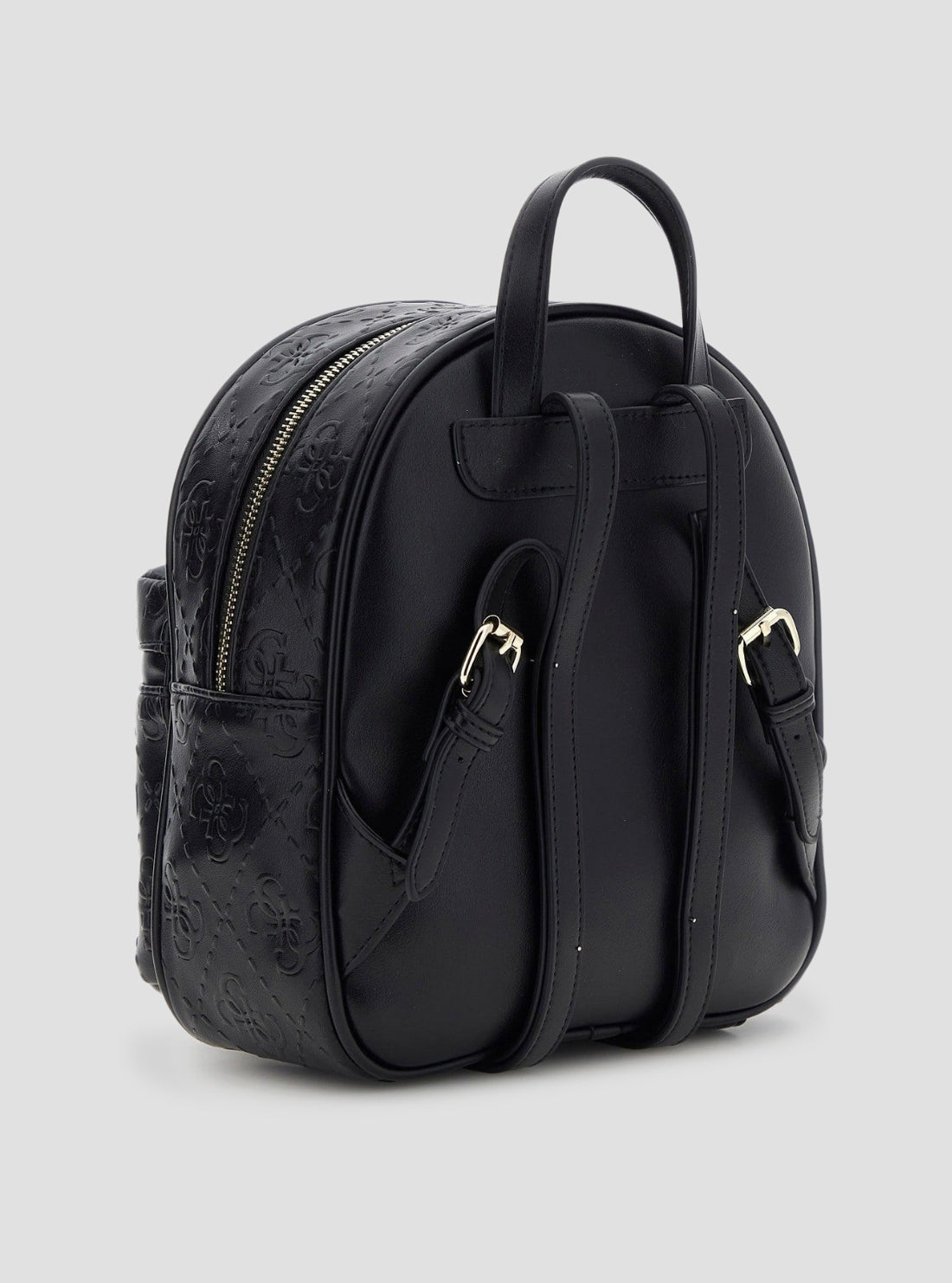 GUESS Kids Black Logo Mini Backpack J6RZ16WGT10 Back View