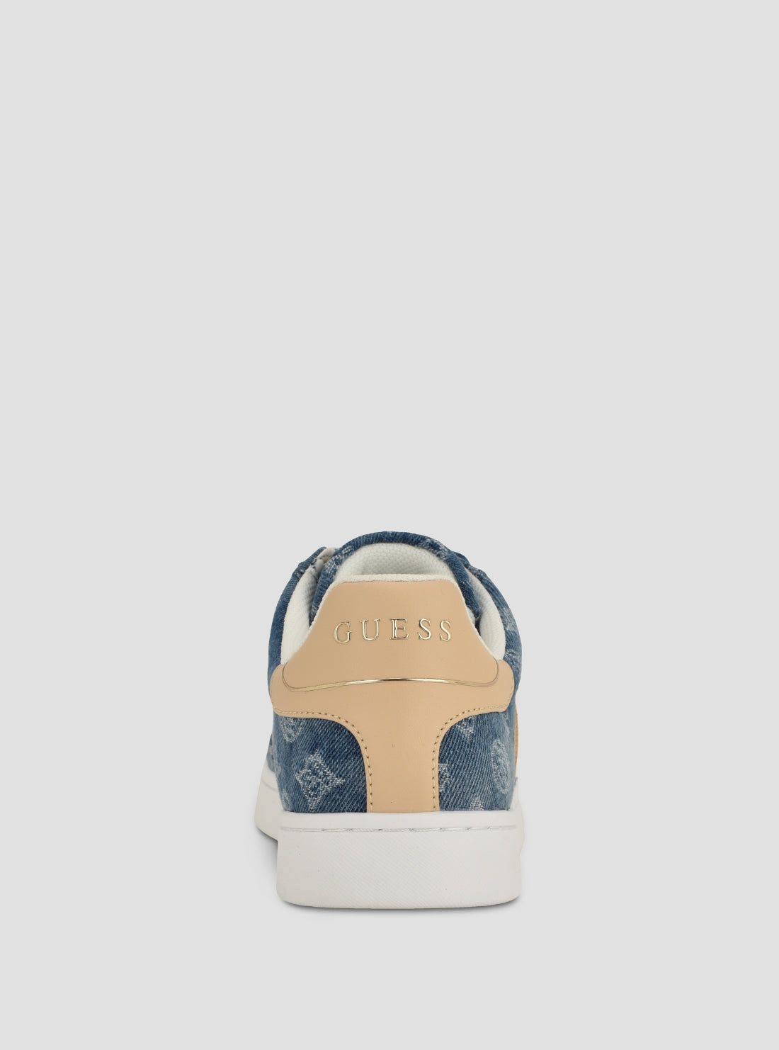 GUESS Womens Medium Blue Jrone Sneakers JRONE11 Bottom View