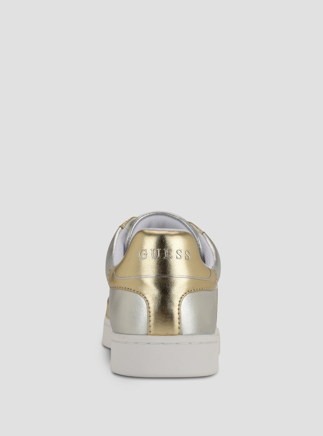 GUESS Footwear Silver Jrone Sneakers JRONE12 Back View
