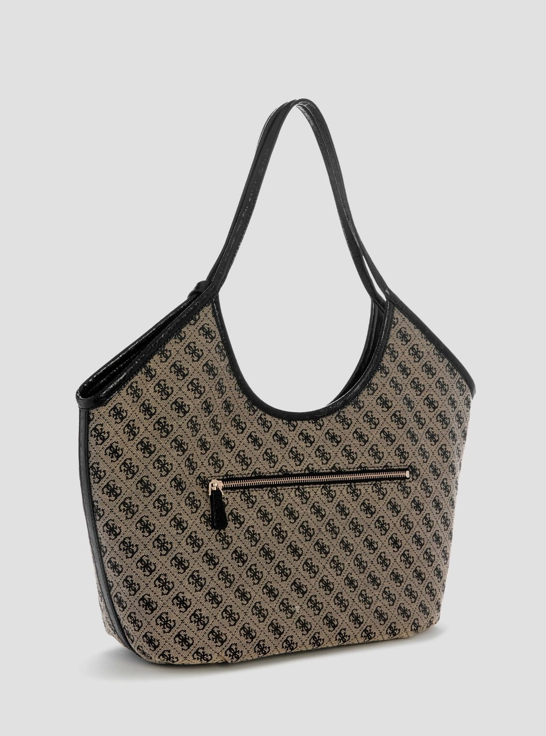 Black Logo Samantha Girlfriend Tote Bag