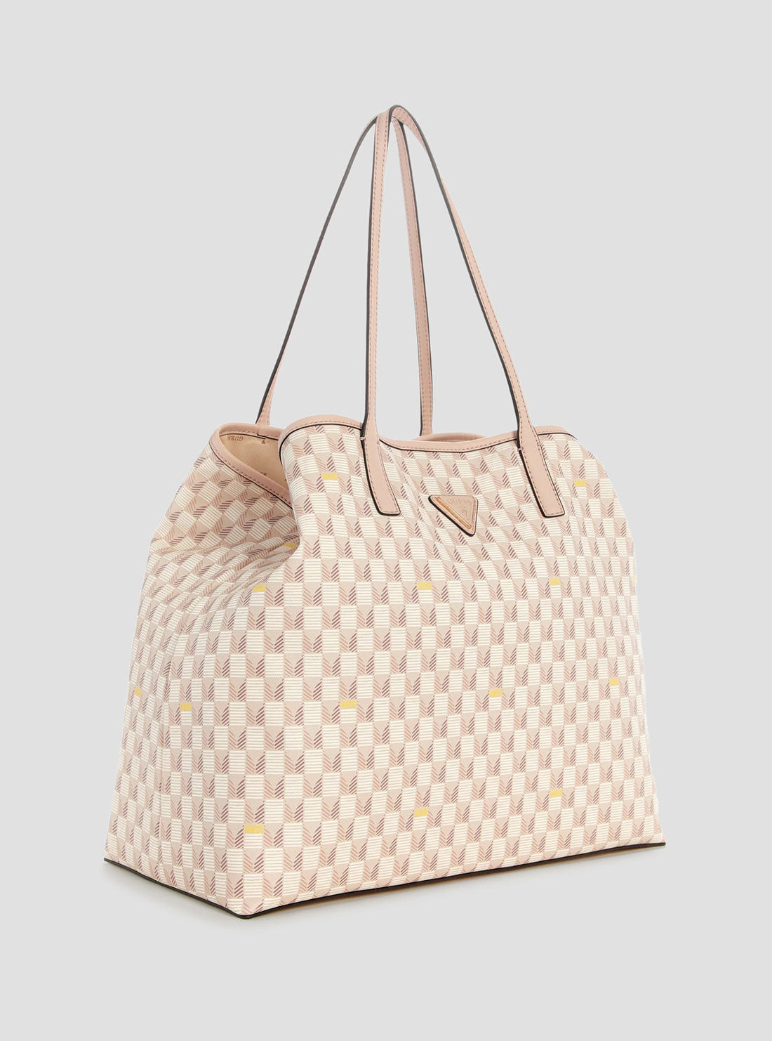 Pink Logo G Wave Large Tote Bag