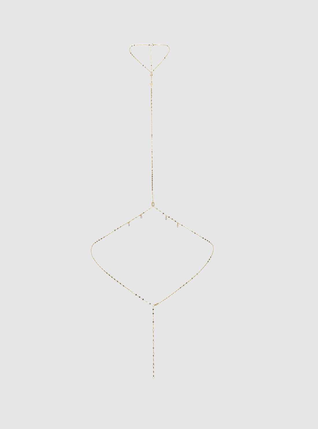 Gold Multi Charm Body Chain