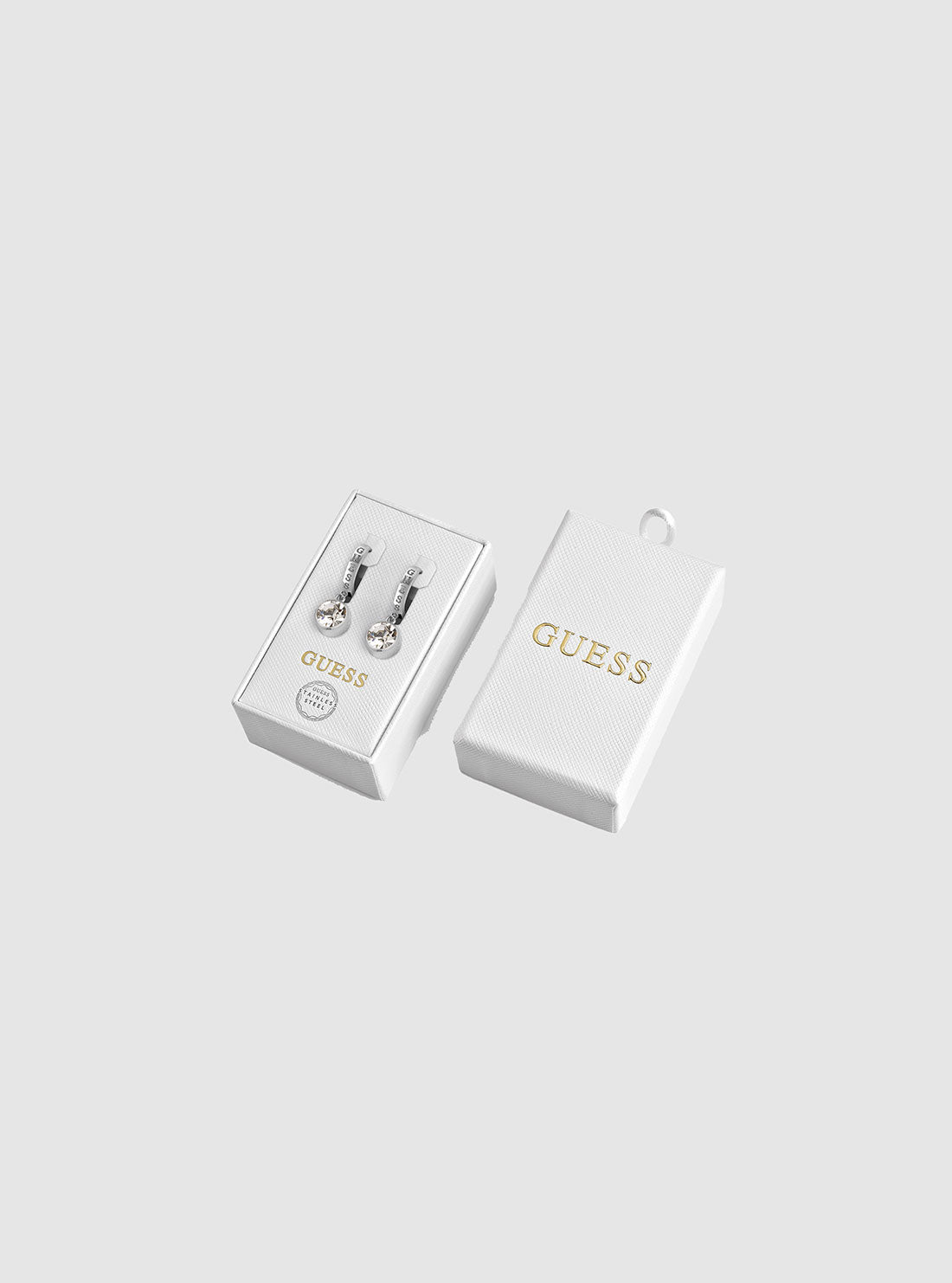 Silver Crystal Huggies