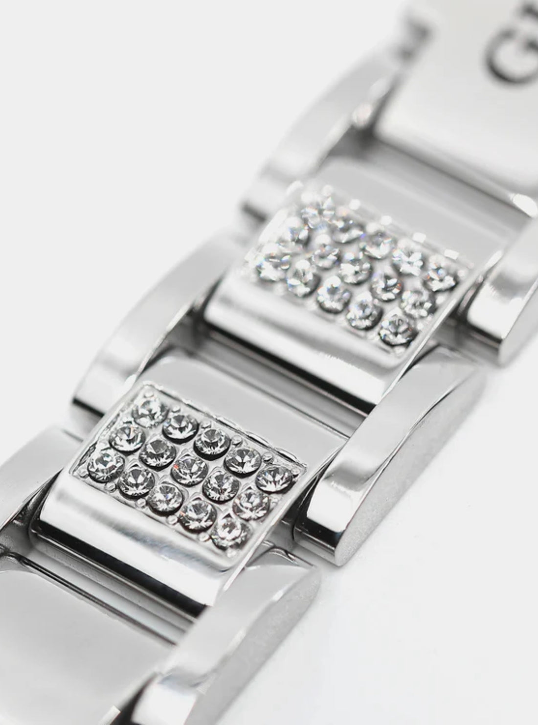 Steel Logo Chain Bracelet